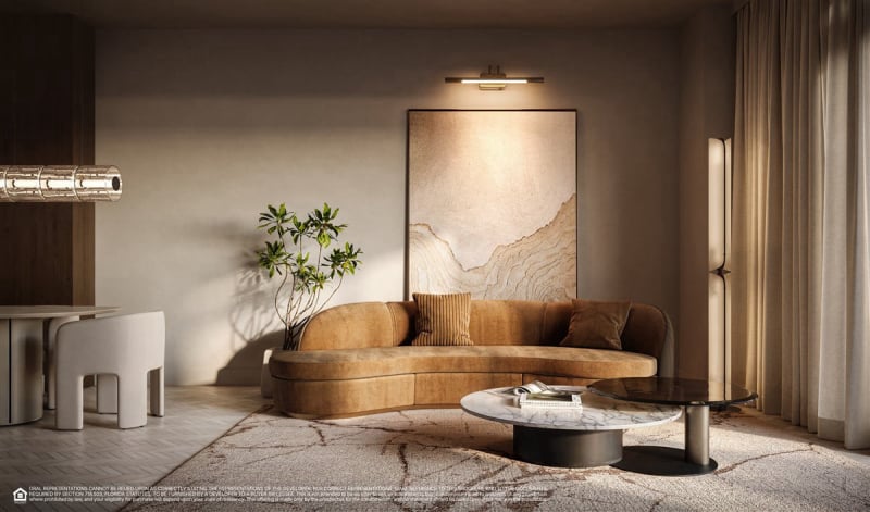 CORA Merrick Park - Living Room