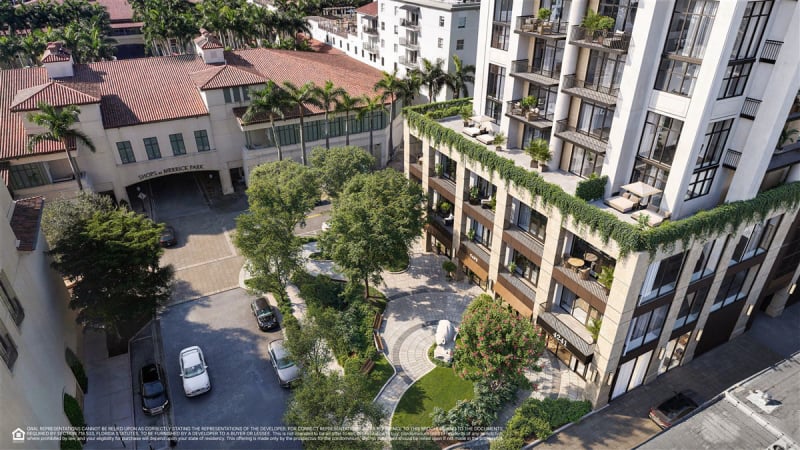 CORA Merrick Park - Aerial