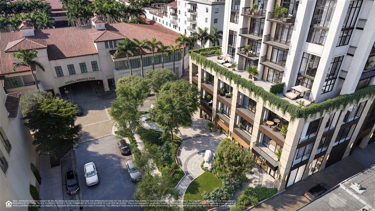 CORA Merrick Park - Aerial